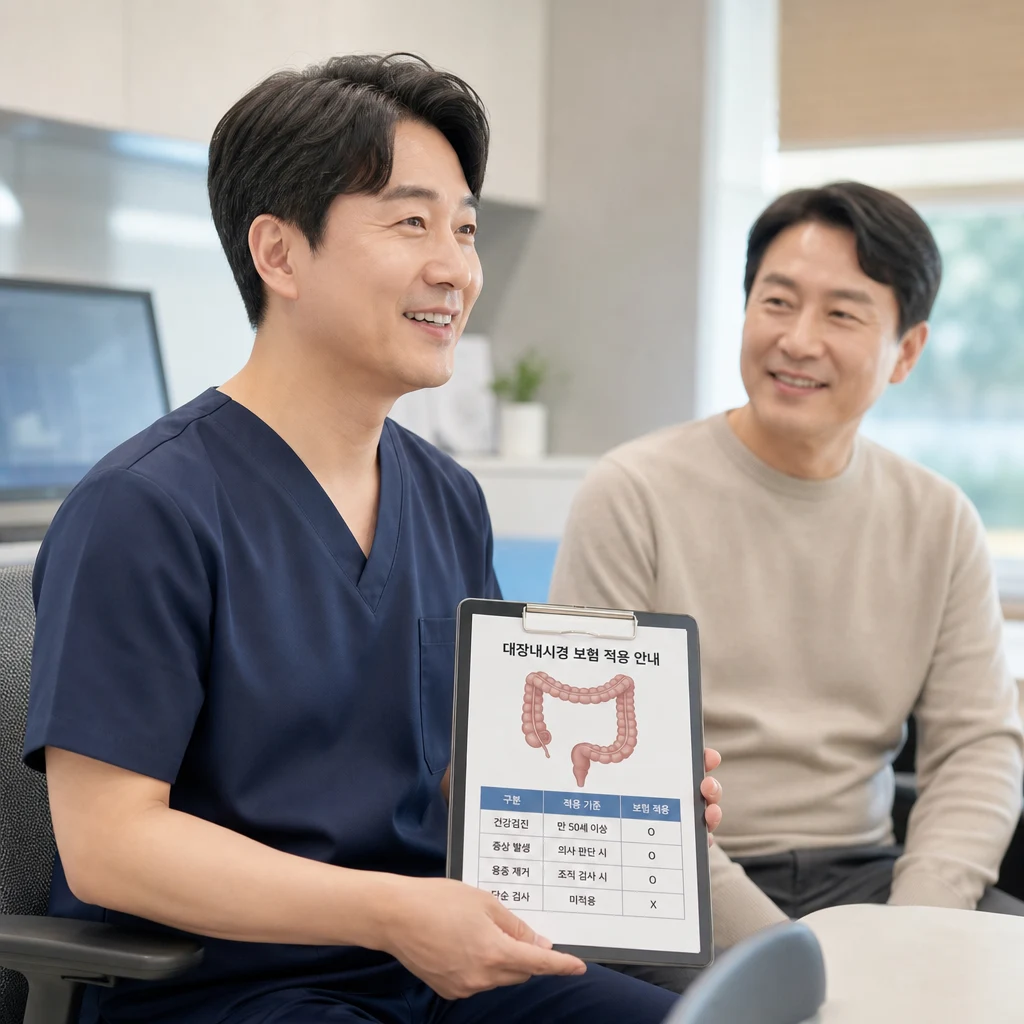 대장내시경 검사 보험 적용 여부는?